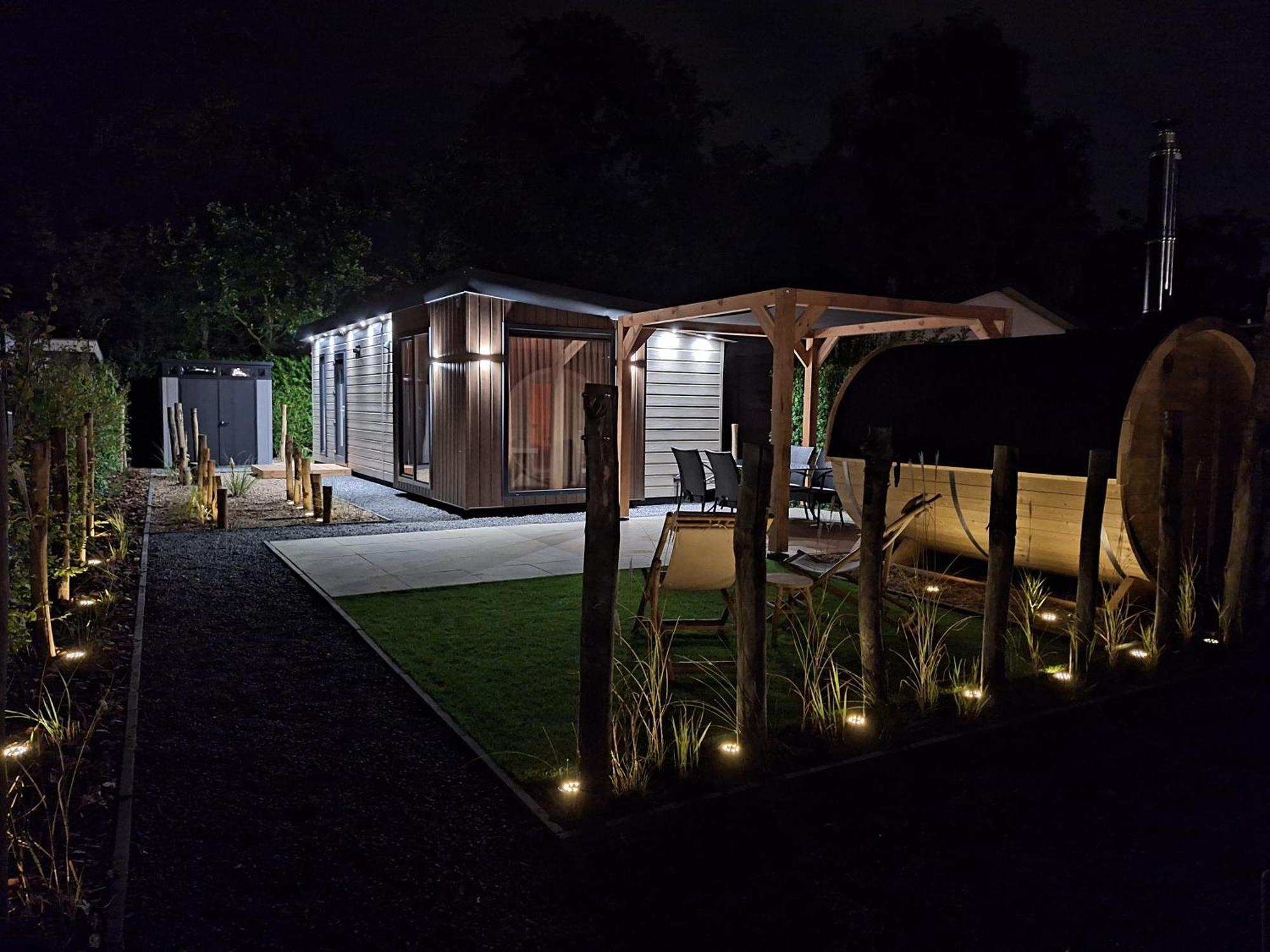 'Relax Lodge Sea' - Wellness Lodge In Zeeland - Private Sauna - Airco - Garden - Outdoor Swimming Pool - Free Wifi, Towels & Bed Linen Heinkenszand Exterior foto